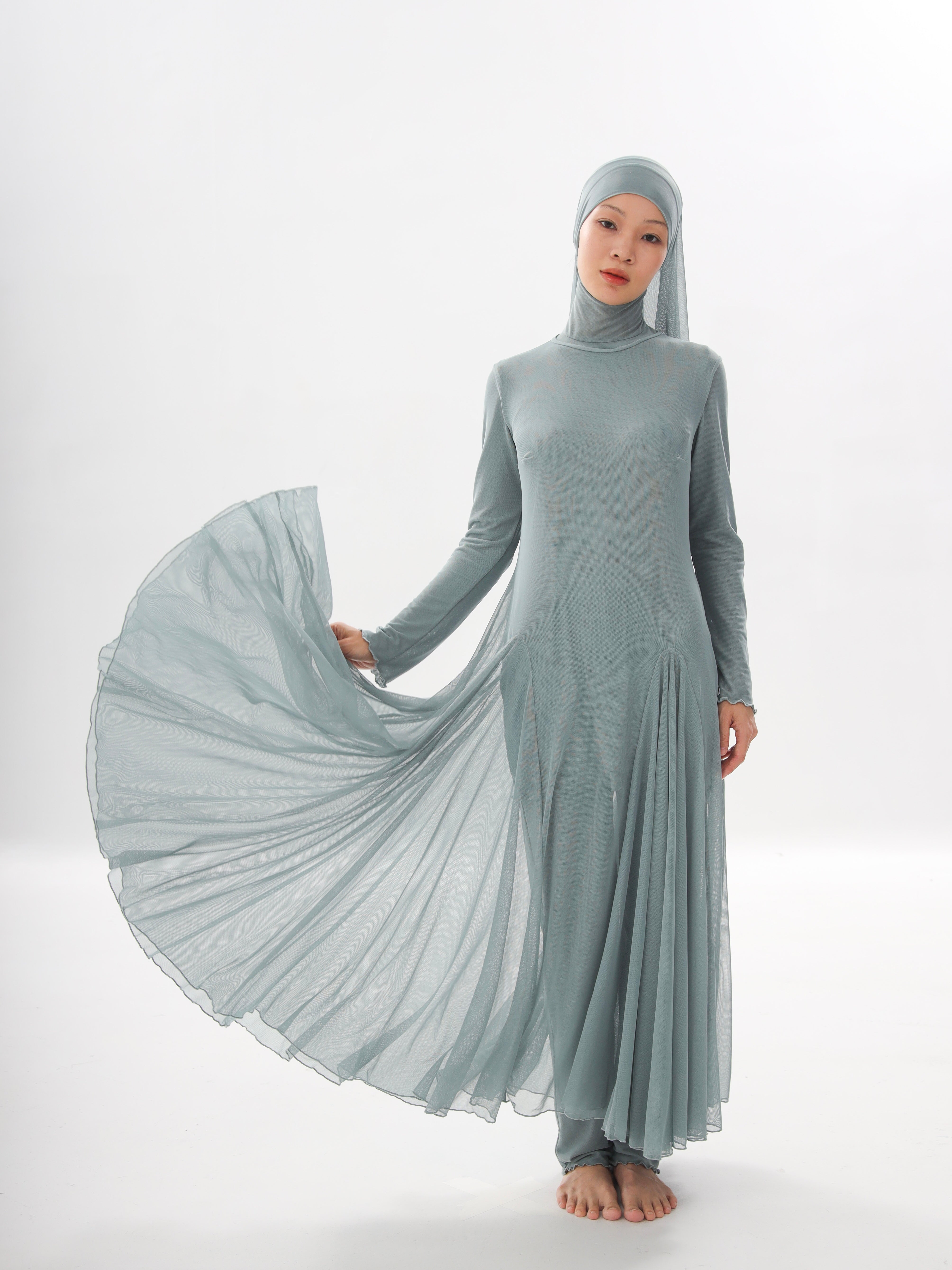 Lilac Burkini Set